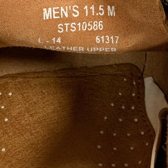 Sperrys Top Sider A/O 2-Eye Cyclone Tan 11.5 - Picture 4 of 8